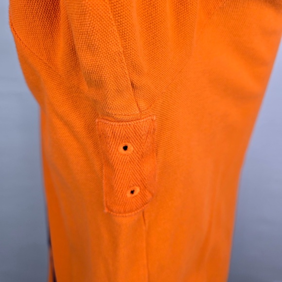 Polo Ralph Lauren Mens XL Orange #3 Summer RLPC Big Pony Rugby Crest Shirt - Picture 4 of 9